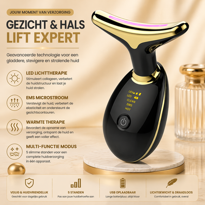 EMS Roodlicht Gezichts- & Halslift – Anti-Rimpel & Huidversteviger