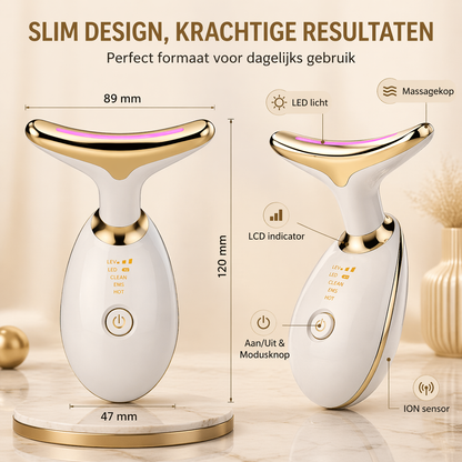 EMS Roodlicht Gezichts- & Halslift – Anti-Rimpel & Huidversteviger