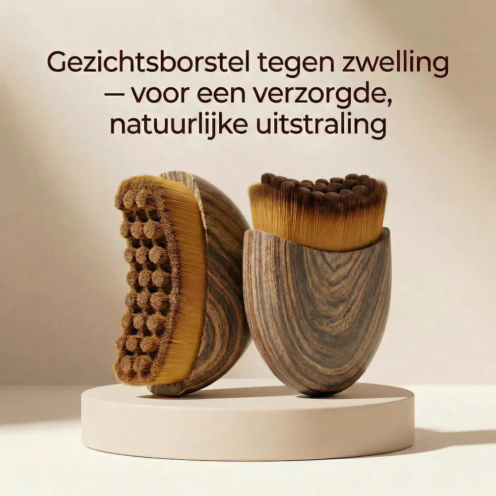 “Luxe gezichts- en lymfedrainage massageborstel – Bellavue Paris®”